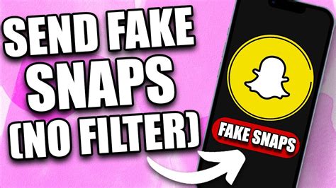 fake snap pic|how to send live snaps.